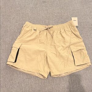 Nike Beige Men's Cargo Shorts
